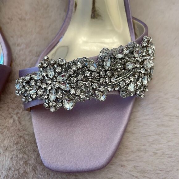 Badgley Mischka Alison Block Heel Sandal - Picture 8 of 14